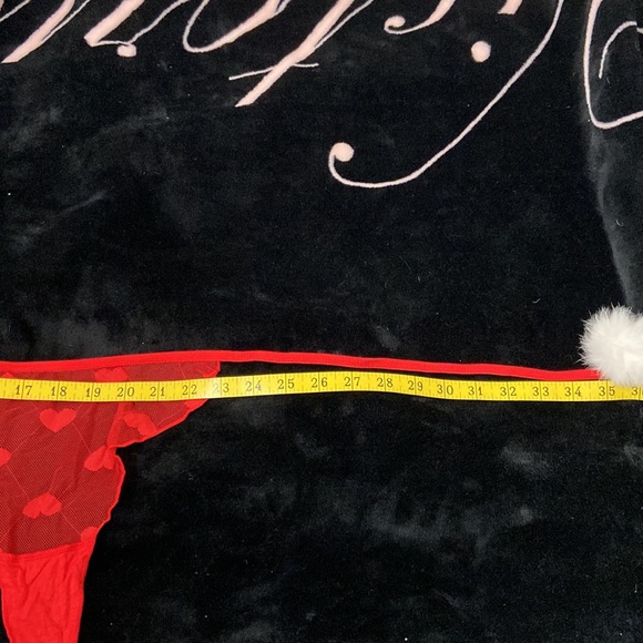 Women’s Shein two piece sexy red Valentines sheer mesh lingerie set. Size M. - Picture 13 of 16